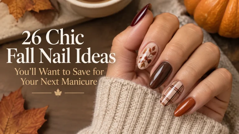 26 Chic Fall Nail Ideas You’ll Want to Save for Your Next Manicure